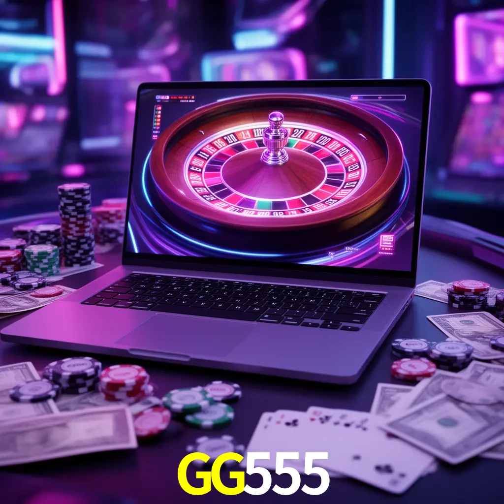 Centro móvil GG555 con casino, cajero, bonos, app y acceso de cuenta para México